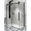 Cabina dus stil industrial profile negre Gelco Volcano Black