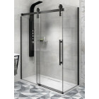 Cabina dus stil industrial profile negre Gelco Volcano Black