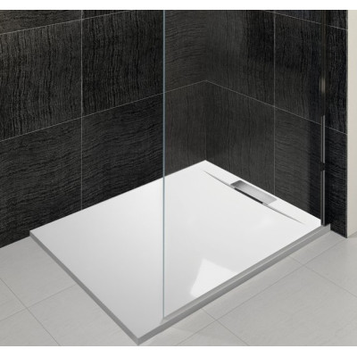 Cadita dus Design marmura compozit 100 x 90 cm Polysan Kazuko