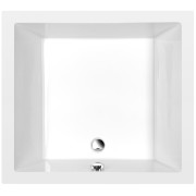 Cădiță duș înaltă 100 x 90 x h 26 cm Polysan Deep