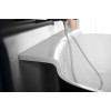 Cada baie freestanding marmura compozit 158 x 80 cm Polysan Nigra