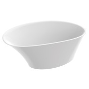 Cada baie freestanding ovala 157 x 85 cm Marmorin SOFI