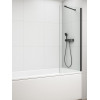 Paravan cada profile negre 80 x 150 cm Polysan Fisa