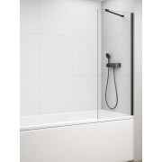 Paravan cada profile negre 80 x 150 cm Polysan Fisa