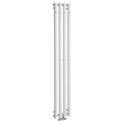 Radiator calorifer portprosop 4 coloane alb Sapho Pilon 27 x 180 cm