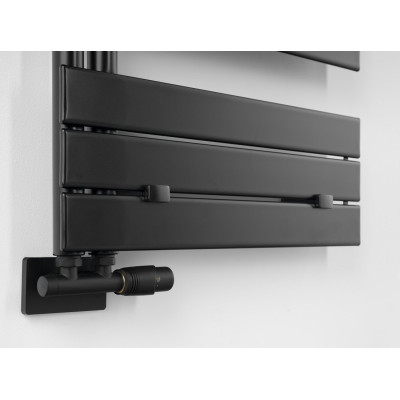 Radiator calorifer portprosop negru 50 x 113 cm Aqualine Mythos