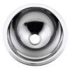 Lavoar inox rotund Nofer Steel 35