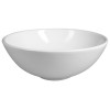 Lavoar baie rotund pe blat 41.5 cm portelan alb Aqualine