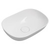 Lavoar oval pe blat 50 x 35 marmra compozit Sapho Eridan