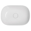 Lavoar oval pe blat 50 x 35 marmra compozit Sapho Eridan