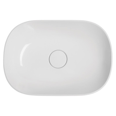 Lavoar oval pe blat 50 x 35 marmra compozit Sapho Eridan