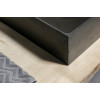 Lavoar baie dreptunghiular ciment antracit Toneb Formigo 47 x 36 cm