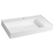 Lavoar marmura compozit 83 x 44 cm cu blat Sapho Godiva