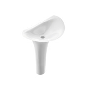 Lavoar baie freestanding marmura compozit Alice Marmorin Design