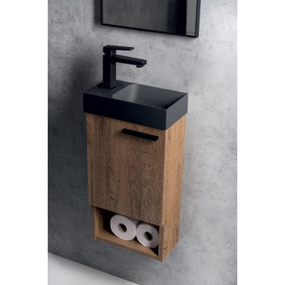 Dulap baie lavoar 30 x 53 x 16.5 cm MDF stejar Sapho Latus