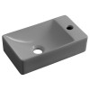 Lavoar baie mica gri 38 x 22 cm Sapho Margitha