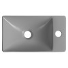 Lavoar baie mica gri 38 x 22 cm Sapho Margitha Lavoar baie mica gri 38 x 22 cm Sapho Margitha