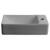 Lavoar baie mica gri 38 x 22 cm Sapho Margitha Lavoar baie mica gri 38 x 22 cm Sapho Margitha