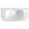 Lavoar baie suspendat 49 x 25 cm Aqualine Kia Lavoar baie suspendat 49 x 25 cm Aqualine Kia