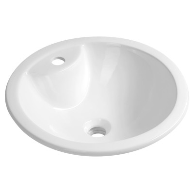 Lavoar baie rotund incastrabil 46 cm portelan Aqualine Shipra