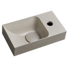 Lavoar baie mic ciment 30.8 x 17 cm Sapho Piccolino culoare nisip