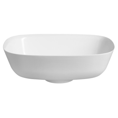 Lavoar muchii ascutite 46 x 32 marmura compozit Sapho Reiko
