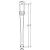 Lavoar Antik Retro 100 cu picioare (coloane) incluse