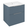 Dulap baie albastru pentru lavoar 60 x 46 cm Sapho Cirasa