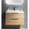 Dulp lavoar baie 70 x 46 cm cu sertare Sapho Cirasa stejar Alabama Dulp lavoar baie 70 x 46 cm cu sertare Sapho Cirasa stejar Alabama