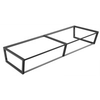 Cadru otel negru pentru lavoar dublu stil industrial SKA 120