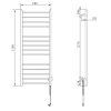 Radiator portprosop electric 130W Sapho Redondo 60 x 150