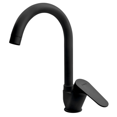 Baterie chiuveta bucatarie Corneli neagra