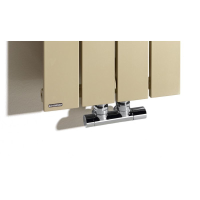 Robinet tur retur radiator calorifer Sapho Twin cromat