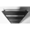 Calorifer radiator portprosop electric, negru mat, Aqualine Tondi-E 600W