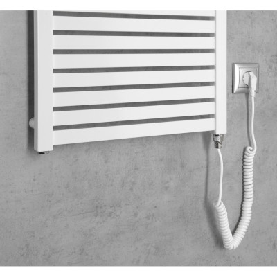 Radiator electric portprosop Aqualine Tondi-E, 45x133, 500W