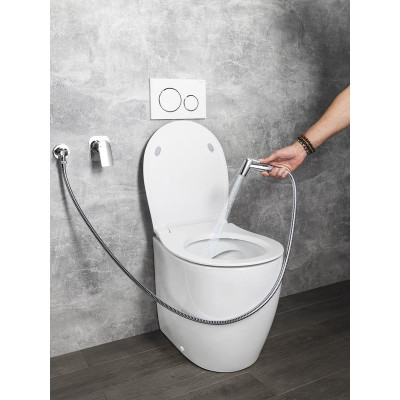 Baterie bideu incastrabila Aqualine Daphne, dispersor mobil