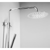 Coloana set dus cu baterie termostatica, dispersoare fix si mobil SAPHO