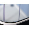 Cabina dus semirotunda Polysan Easy Line 90x90, semitransparenta