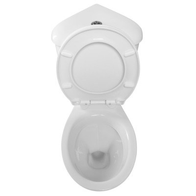 WC de colt cu rezervor 37 x 75 cm Aqualine Clifton