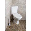WC de colt cu rezervor 37 x 75 cm Aqualine Clifton