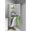 Dulap coloana baie fronturi frezate si cos rufe Favolo 40 x 31 x 150 cm
