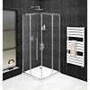 Cabina dus patrata usi culisante Gelco Sigma Simply 90x90