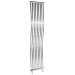Radiator baie coloane verticale ondulate 40 x 170 cm cromat SAPHO Onda