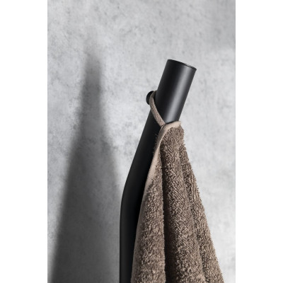 Radiator portprosop electric negru 45 W Sapho Duopasso Design