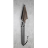 Radiator portprosop electric negru 45 W Sapho Duopasso Design