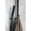 Radiator portprosop electric negru 45 W Sapho Duopasso Design