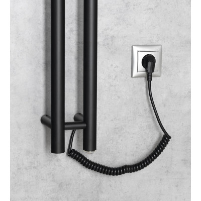 Radiator portprosop electric 40W negru Sapho Papinado 10.9 x 120