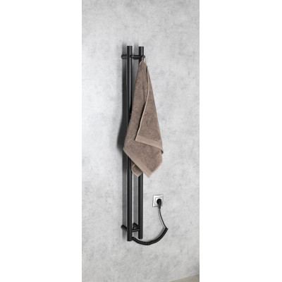 Radiator portprosop electric 40W negru Sapho Papinado 10.9 x 120