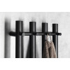 Radiator portprosop electric 85W negru Sapho Papinado 26.3 x 120
