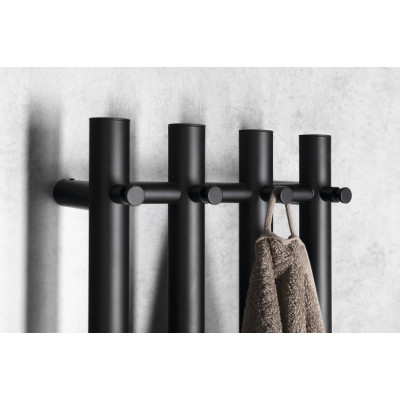 Radiator portprosop electric 85W negru Sapho Papinado 26.3 x 120